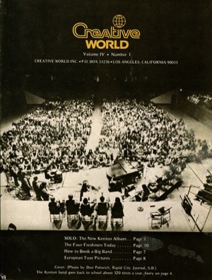 Stan Kenton Creative World Magazine - 1974