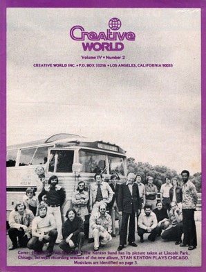 Stan Kenton Creative World Magazine - 1974